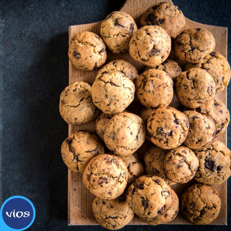 Ricetta biscotti con yogurt greco e gocce di cioccolato