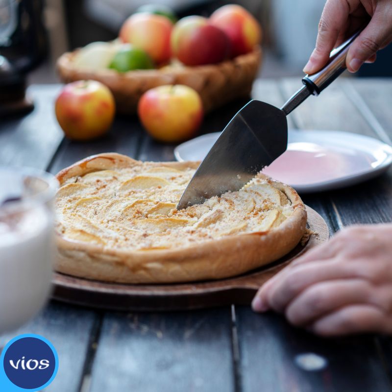 Ricetta della torta con farro e yogurt greco